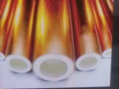 New 20 ft 1-3/8"OD Copper ACR pipe w/insulation (left over from job) plumbing