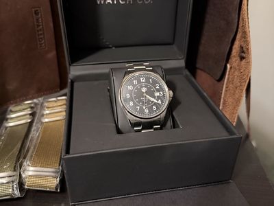 Wasson AUTOMATIC FIELD WATCH - MICAH 6:8 - BLACK DIAL