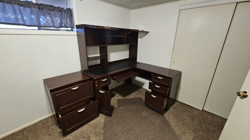 Executive Cherry wood desk