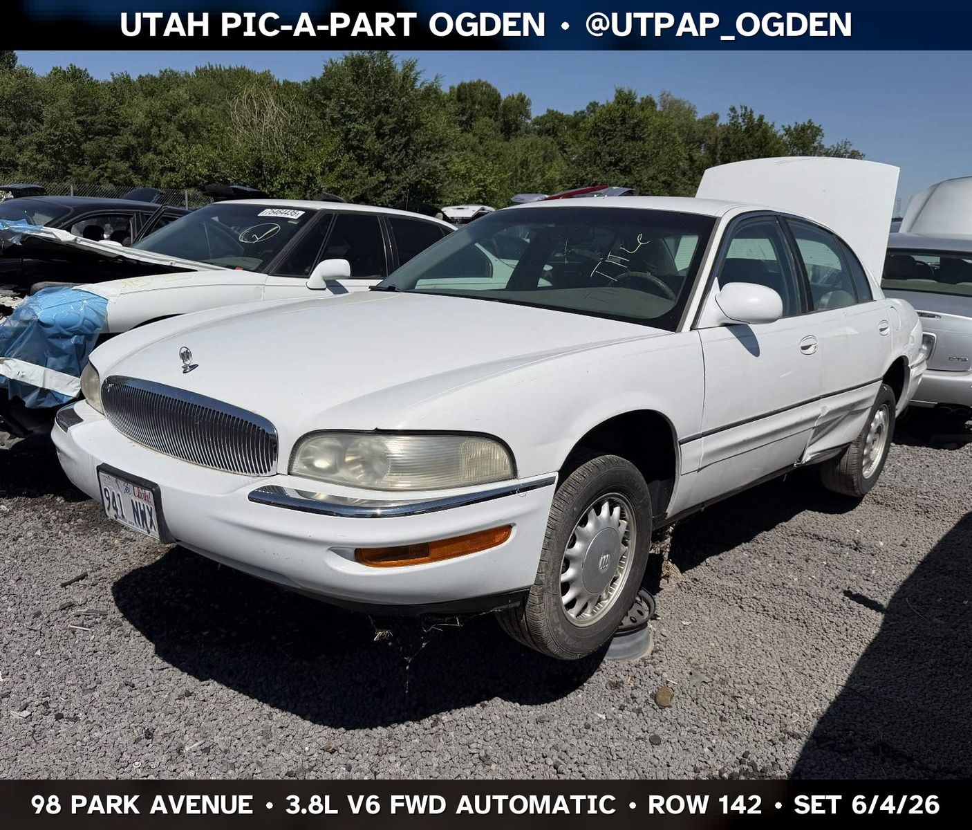 1998 Buick Park Avenue Parts - UTPAP Ogden