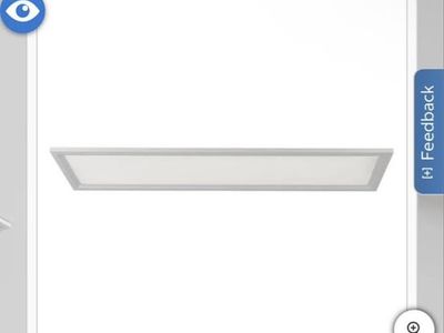 Artika Sunray 1'x4' Flat Panel LED Light - 18 available