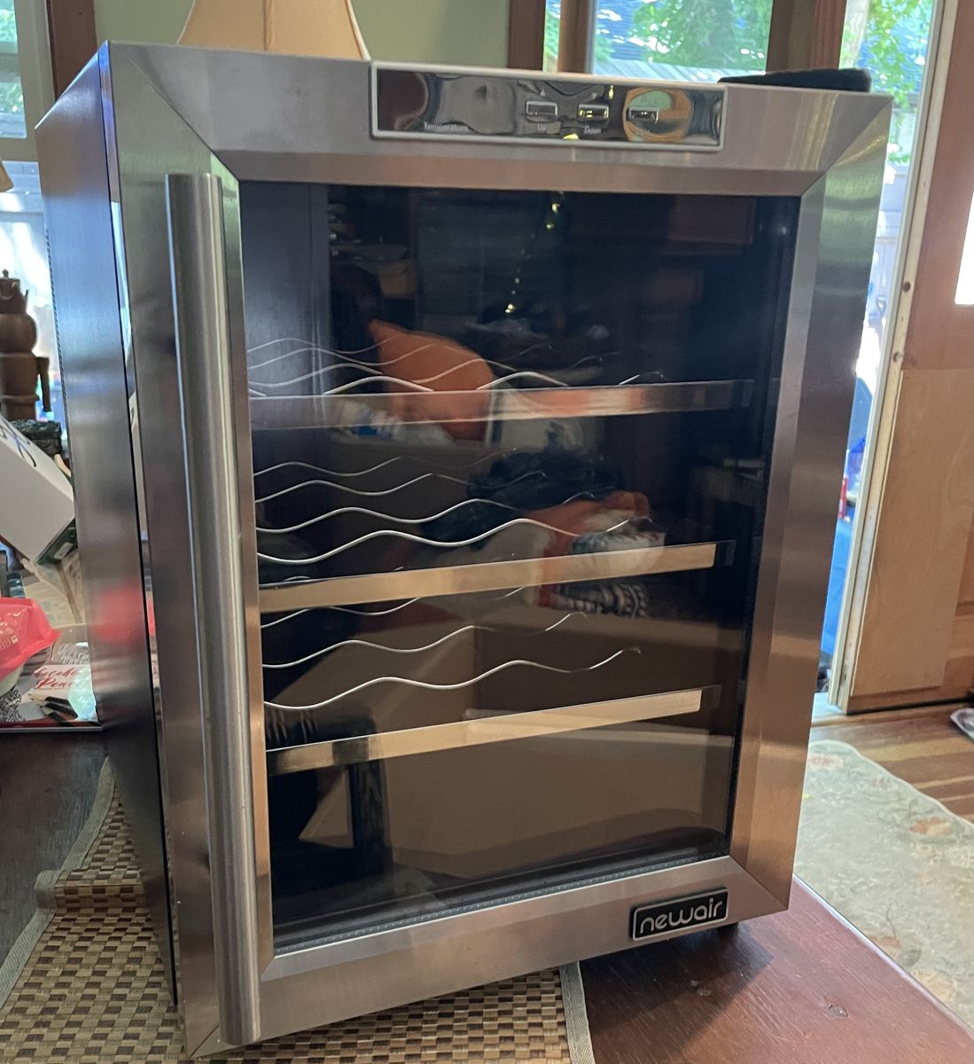 NewAir 12 Bottle Countertop Thermoelectric Wine Cooler