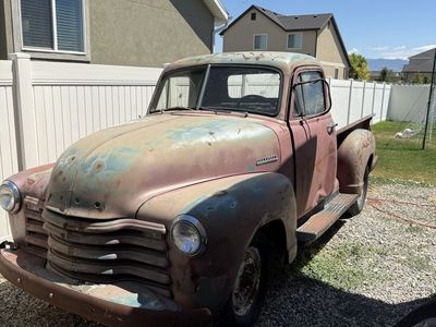 Vintage 1950 Chevy 3100 Series Pickup Truck - Project/Parts Vehicle