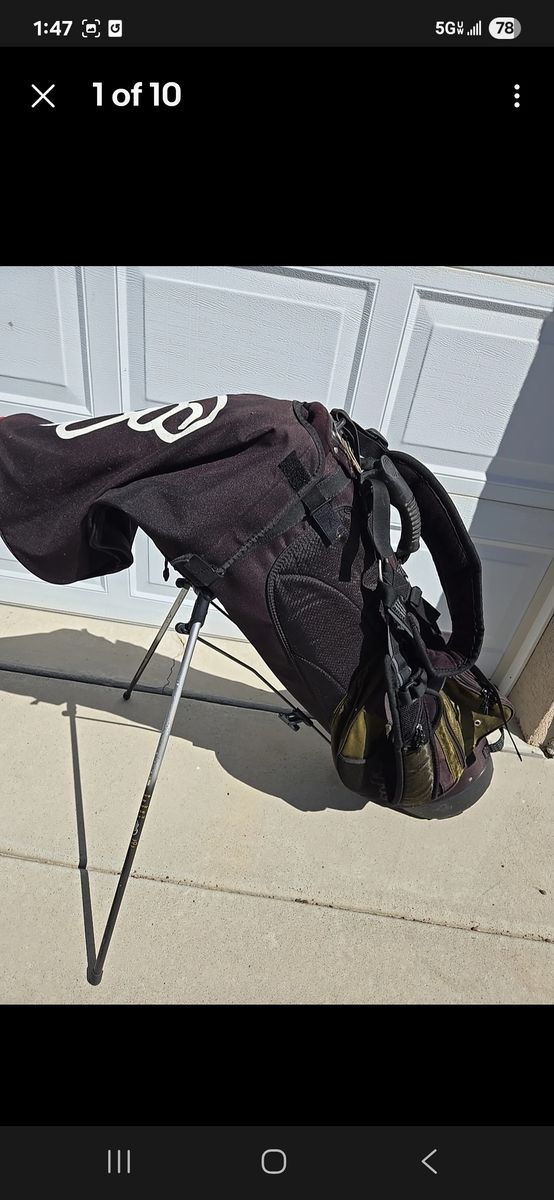 OGIO SPORT Golf Bag, 6 Way Divider, Double Shoulder Strap, Rain Cover