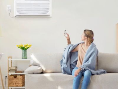 Keystone 12,000 BTU Wall Mounted Air Conditioner with Supplemental Heat and Dehumidifier Function, 230V, Wall AC with Remote
