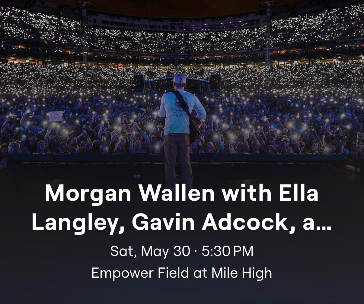 Morgan Wallen - Denver, CO - Sat May 30