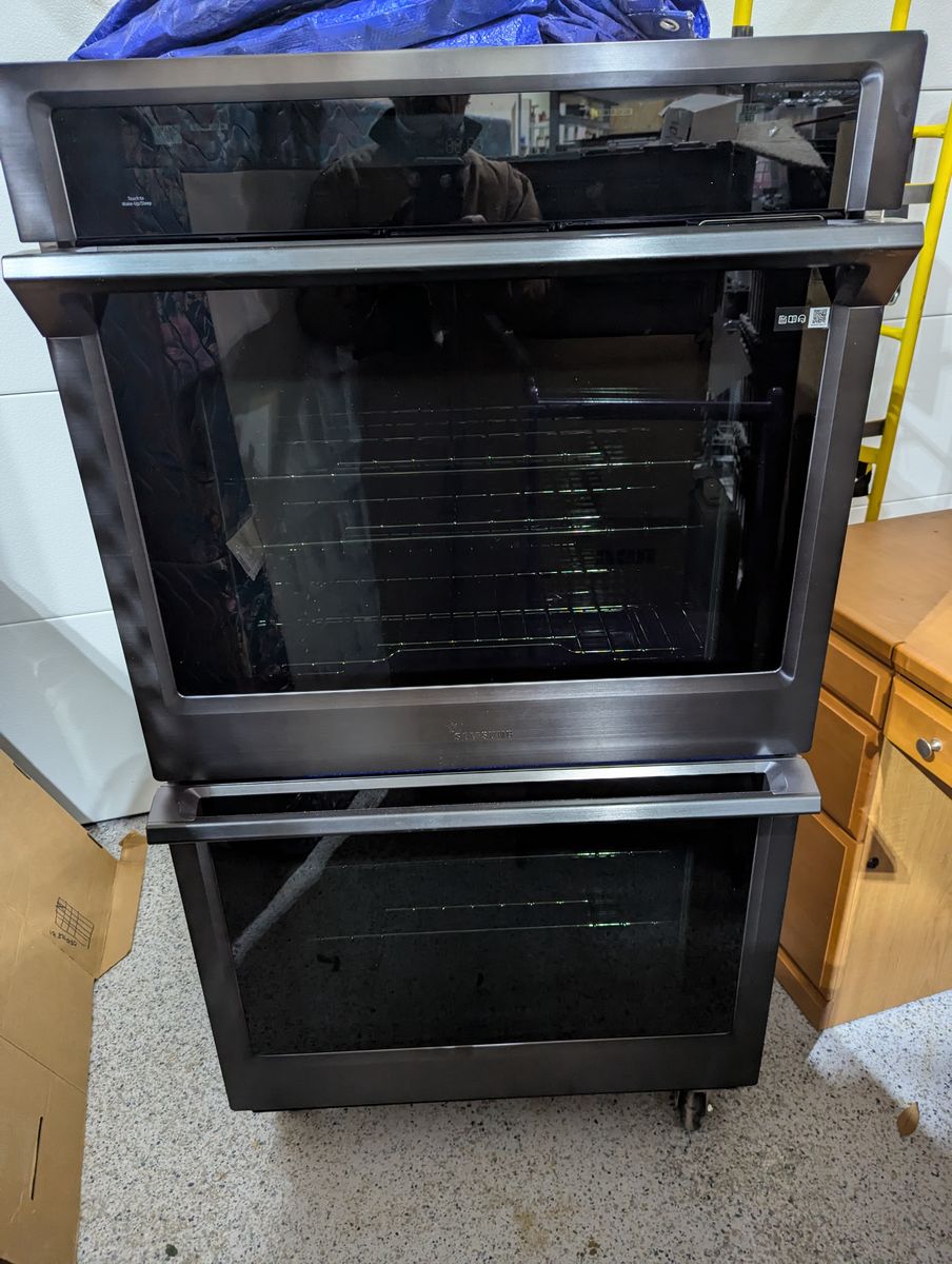 Samsung NV51K6650DG/AA 30" Double Wall Oven - Steam Cook, WiFi - Black Stainless Steel