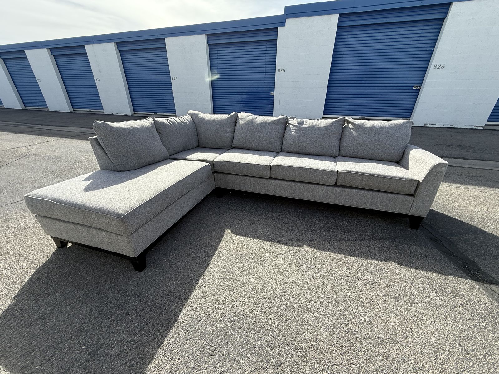 Gray sectional couch - Free delivery!