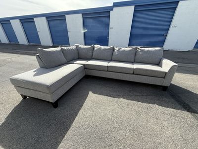 Gray sectional couch - Free delivery!