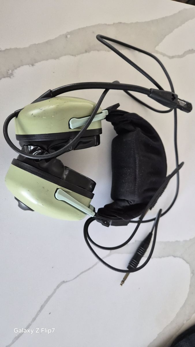 Clark aviation headset
