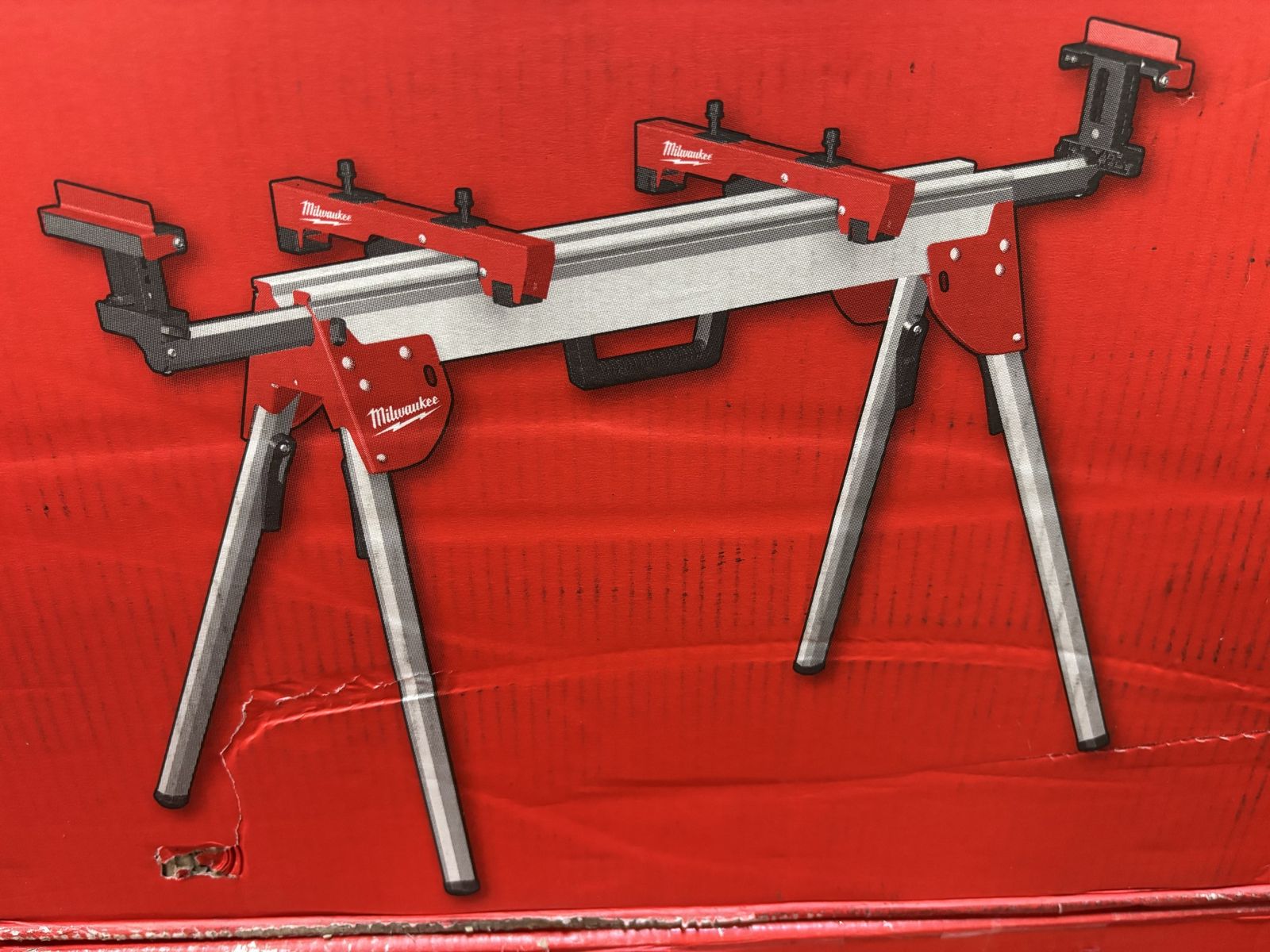 Milwaukee 48-08-0551 Miter Saw Stand Portable Folding Work Station Tool Bench