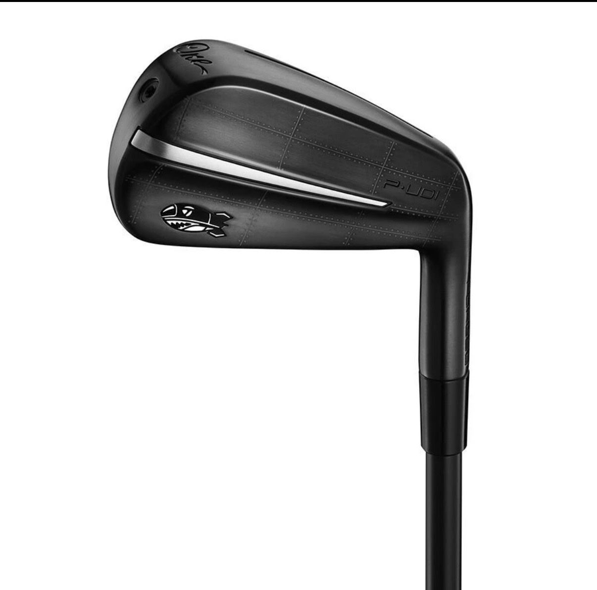 TaylorMade P·UDI Utility Iron Black Limited Edition Bomber Flight Club with Headcover