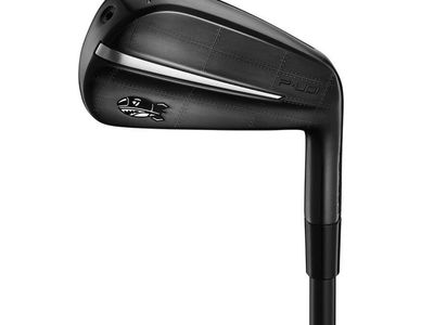 TaylorMade P·UDI Utility Iron Black Limited Edition Bomber Flight Club with Headcover