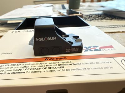 Brand New Holosun 407k Optic
