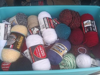 rolls of yarn all 40.00