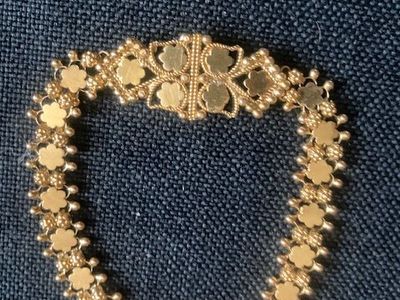 Yellow Gold Unique bracelet from India