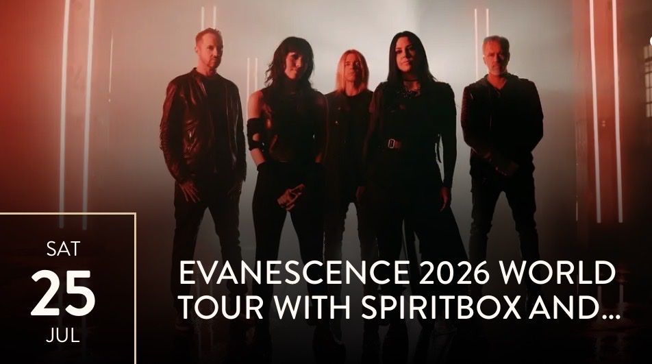 Evanescence VIP concert tickets