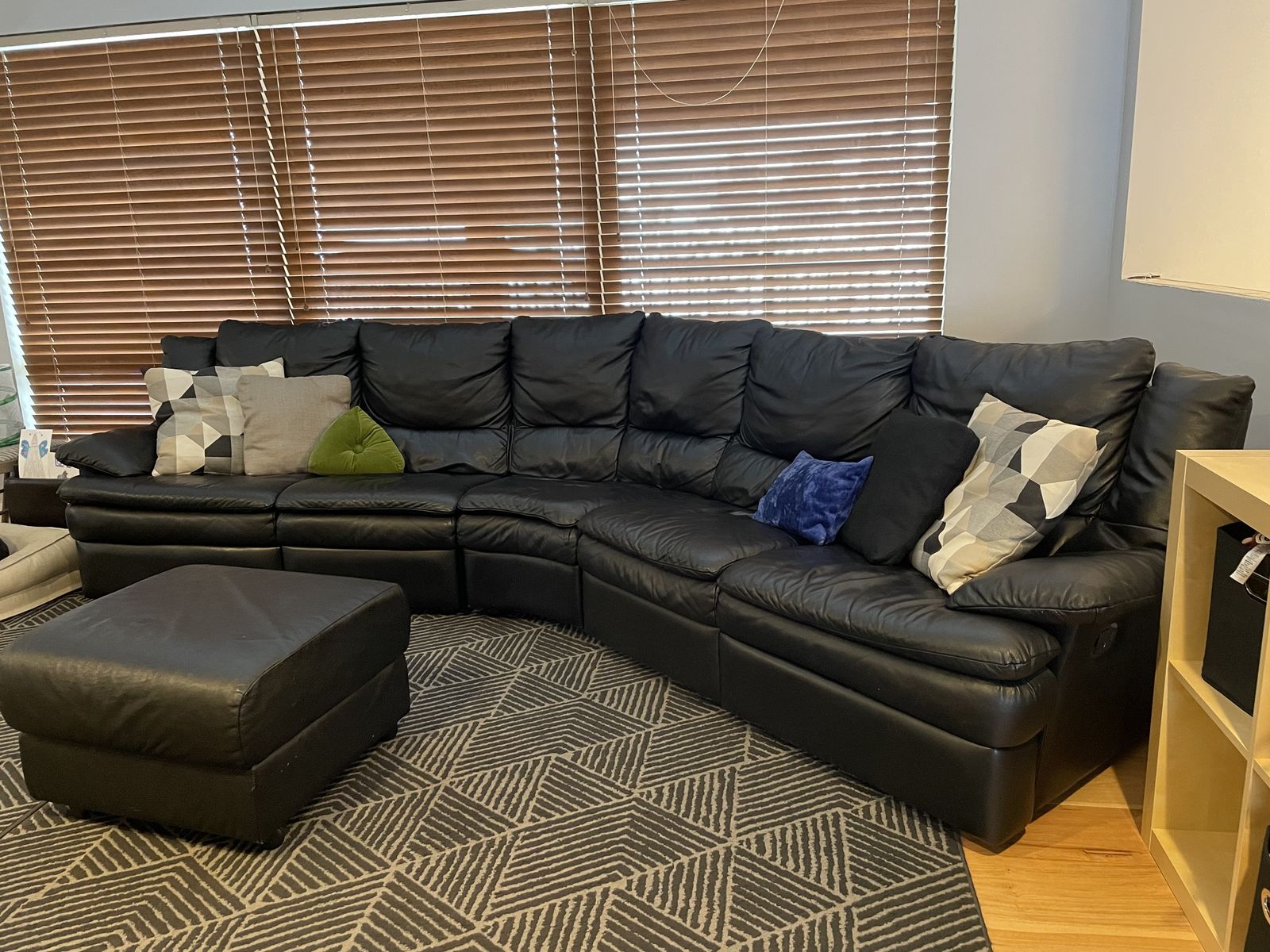 Natuzzi Leather sectional
