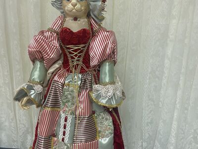 Katherine's Collection Victorian Cat Dolls Wayne Kleski