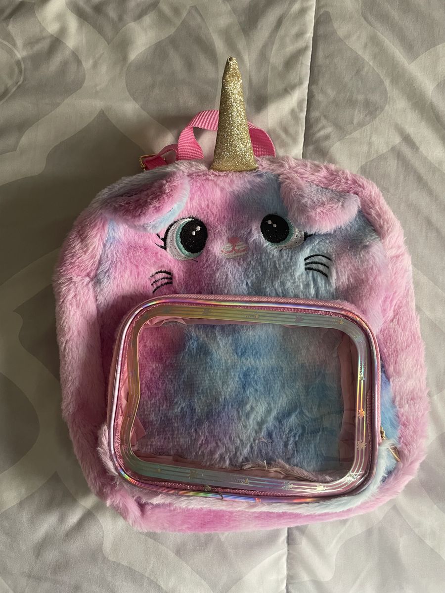Plush Caticorn Backpack