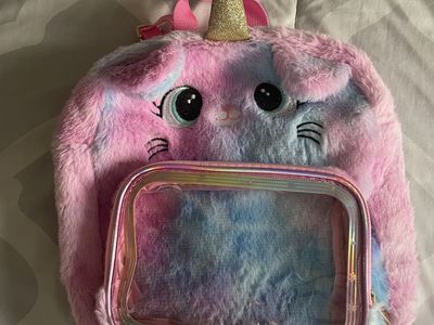 Plush Caticorn Backpack
