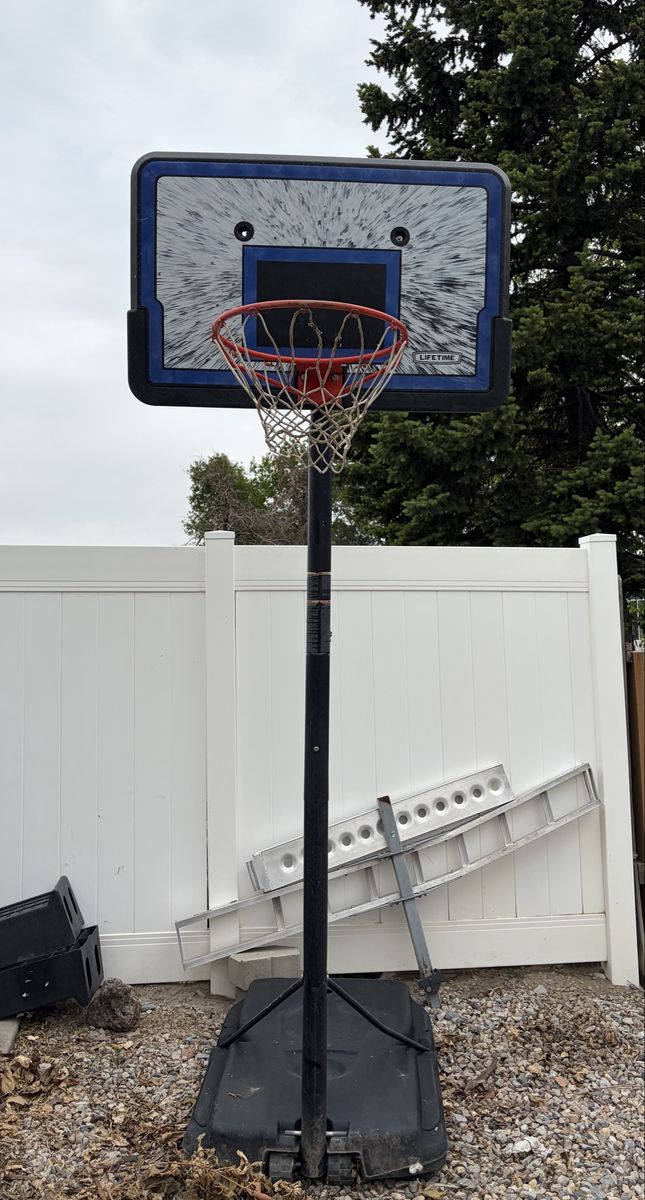 Free basketball hoop