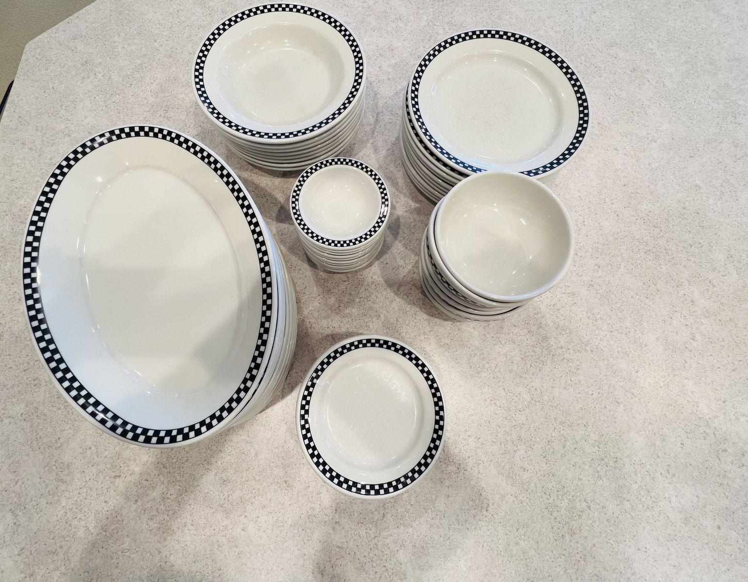 Complete set of Fiesta Diner Dinnerware
