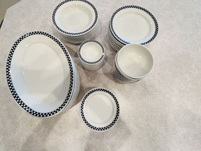 Complete set of Fiesta Diner Dinnerware