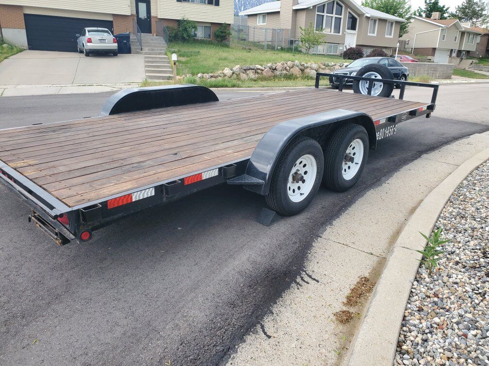 18x7ft flatbed