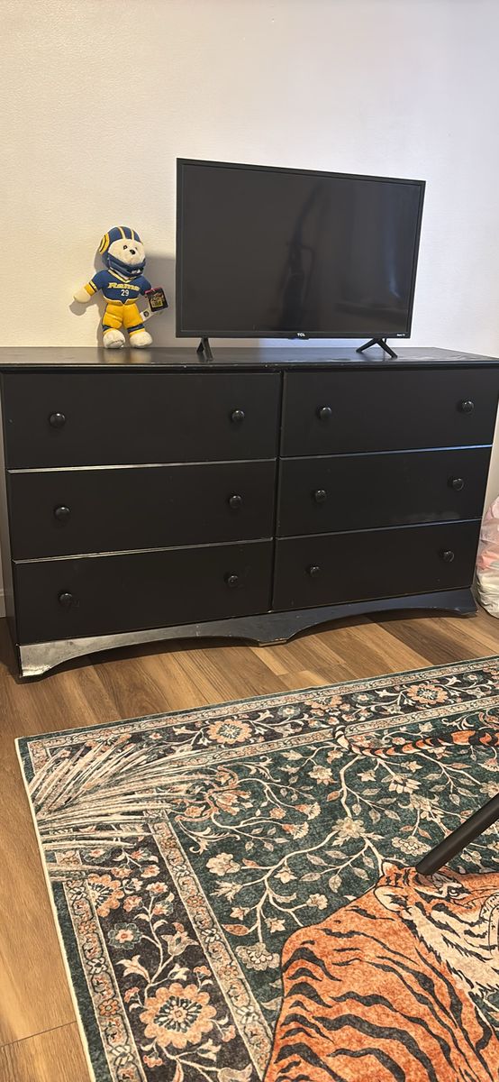 IKEA black dresser