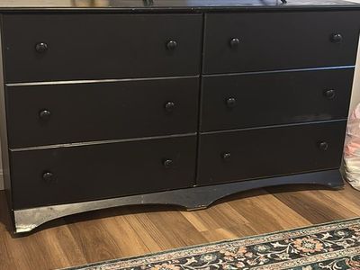 IKEA black dresser