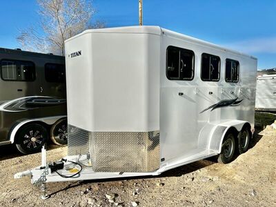 2025 Titan Avalanche II, 3 Horse Trailer