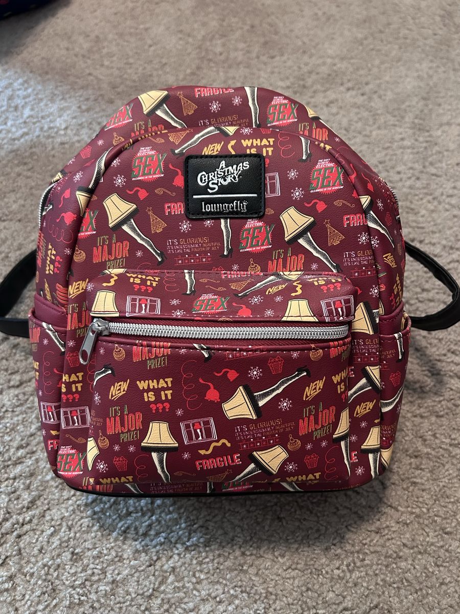 Loungefly A Christmas Story Leg Lamp Mini Backpack