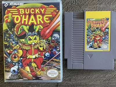 Bucky O’Hare Nintendo NES w/collectors case