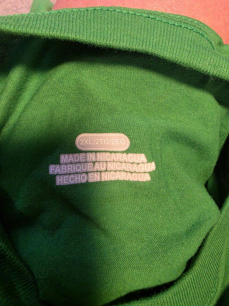 Green Short Sleeve T-Shirt - Men's 2XL/2TG/2EG  I have 10 of these. there are brand new never worn.