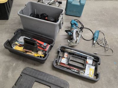 Power Tools, Misc Tools and Tool Box