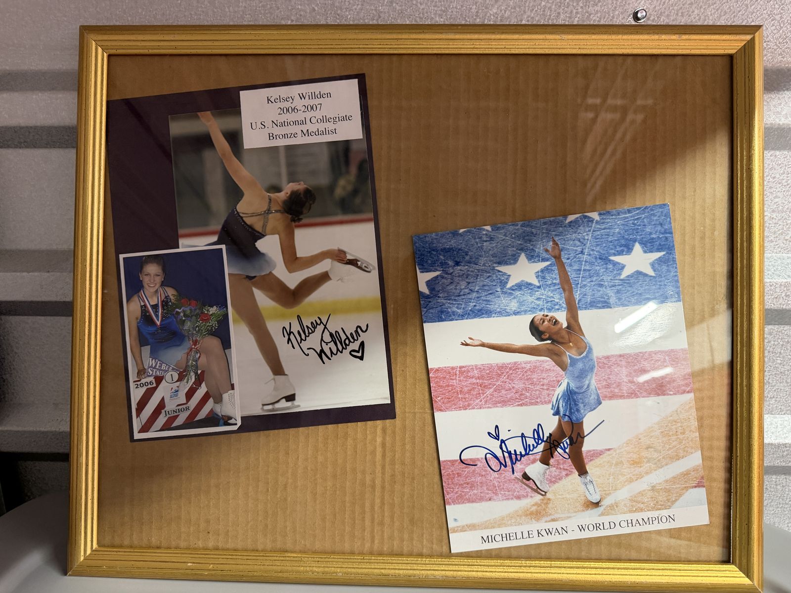 Figure skater Autographs incl. Michelle Kwan