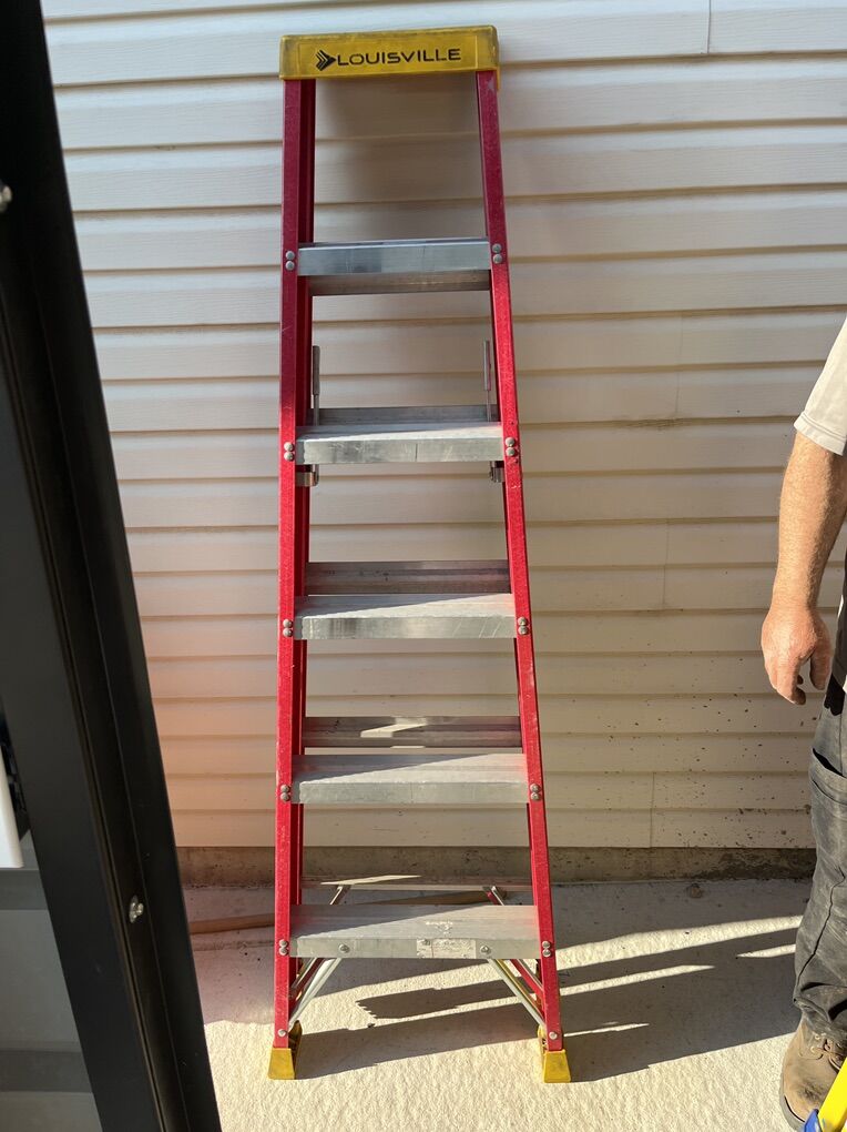 Six Foot Fiberglass Ladder