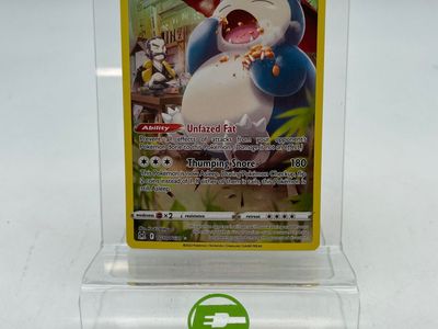 Pokémon TCG Lost Origin Snorlax TG10/TG30 Holo English