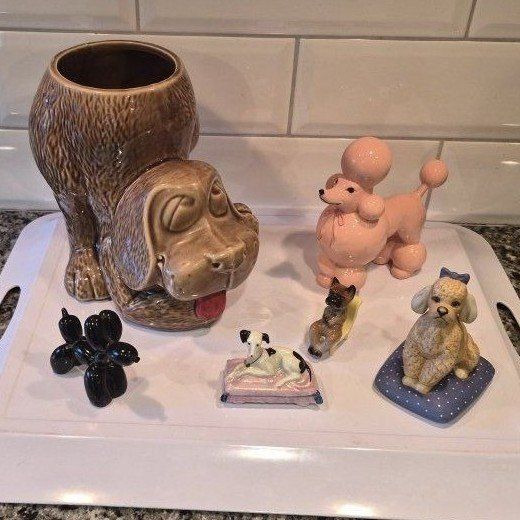 Dog Figurines Set - 6