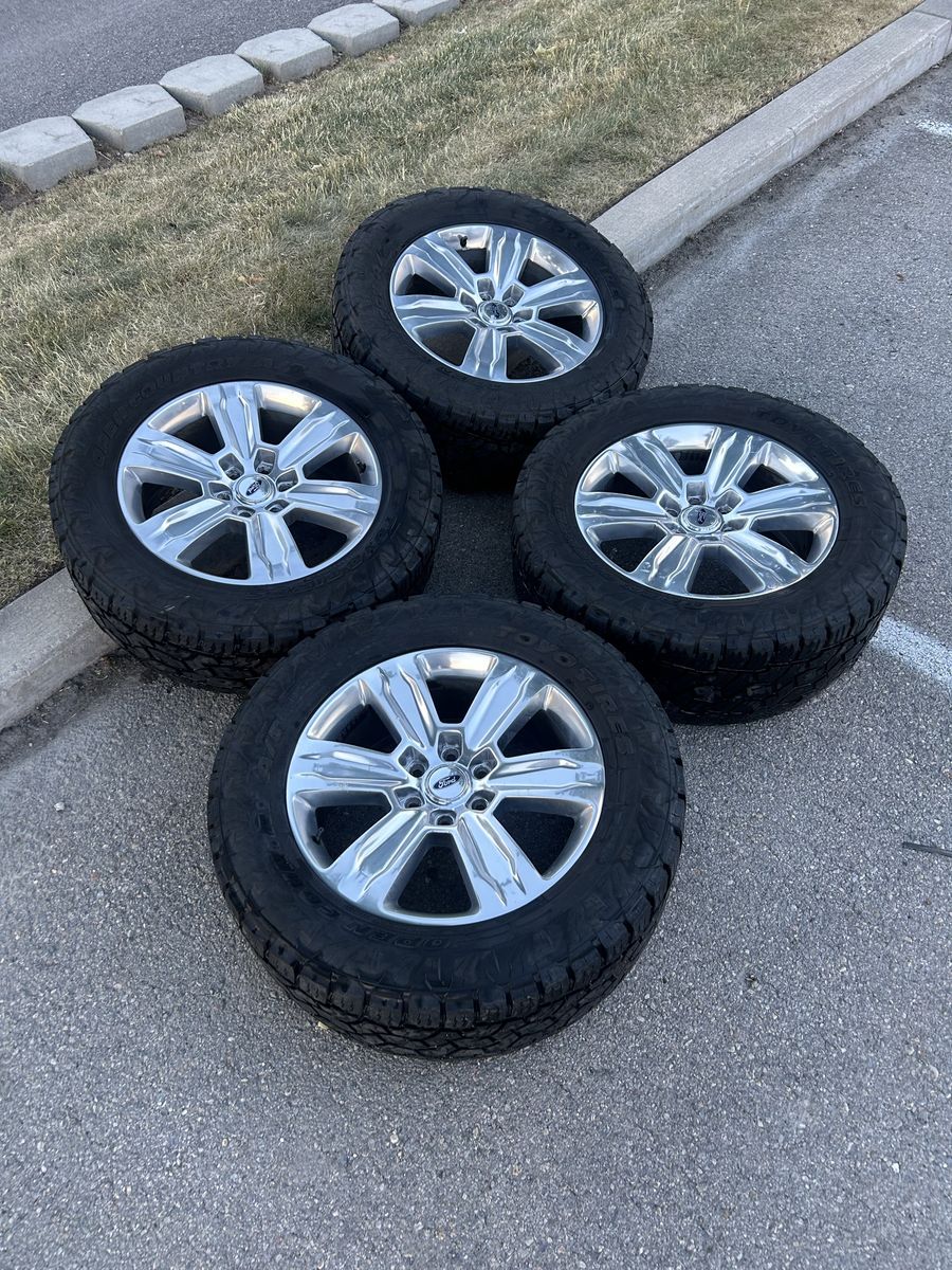 Ford F-150 OEM 20x8.5 Wheels & Tires 6x135
