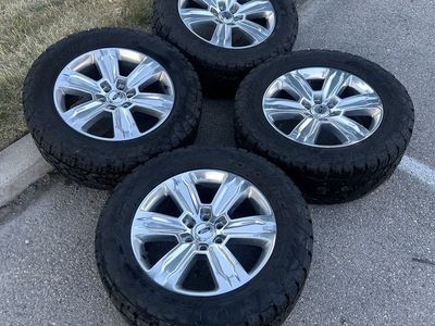 Ford F-150 OEM 20x8.5 Wheels & Tires 6x135