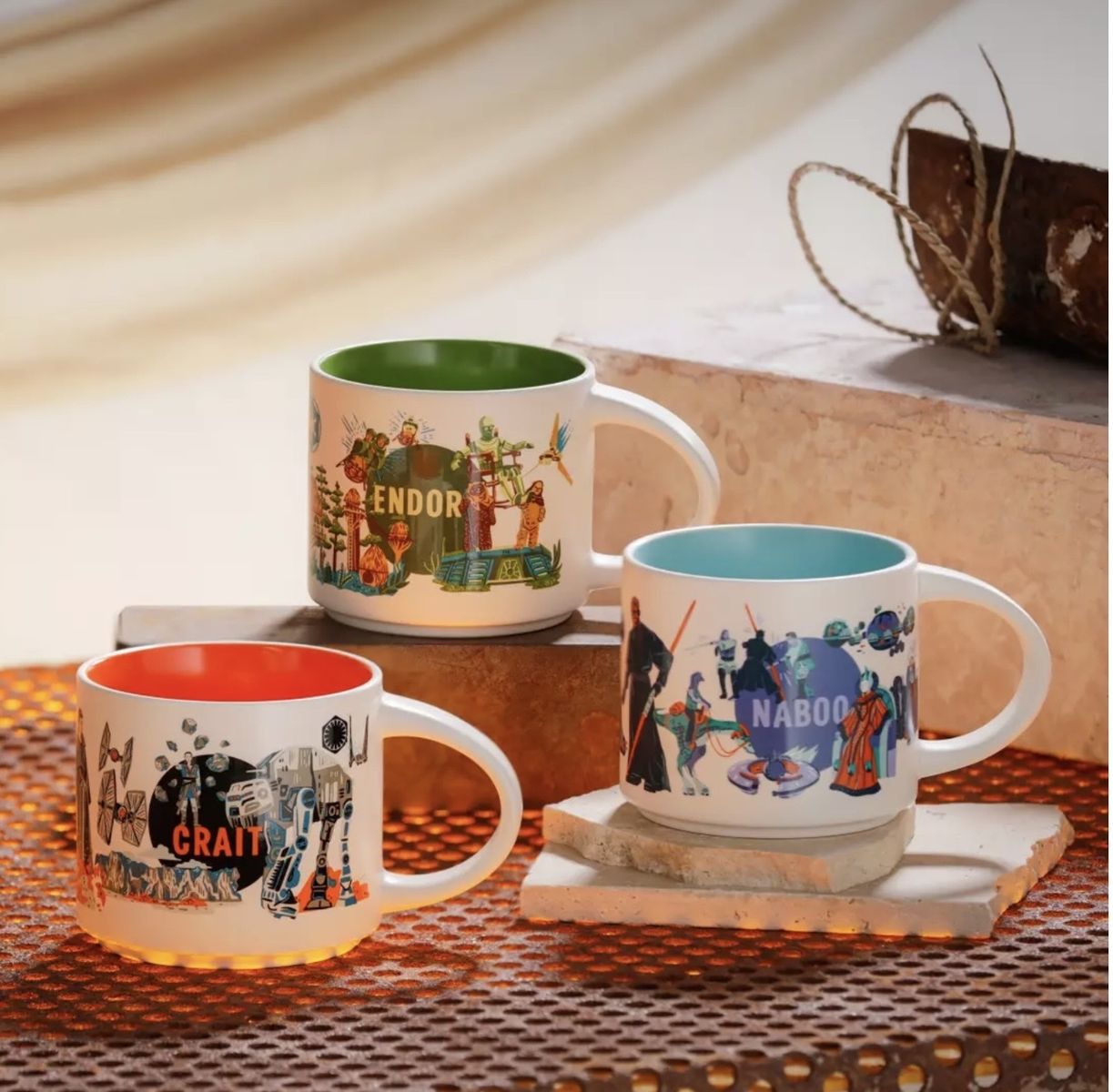2026 Starbucks Star Wars Mugs Set
