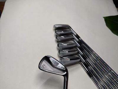2023 TaylorMade P7MC Iron Set 4-PW KBS Tour Stiff Steel RH 7 Clubs