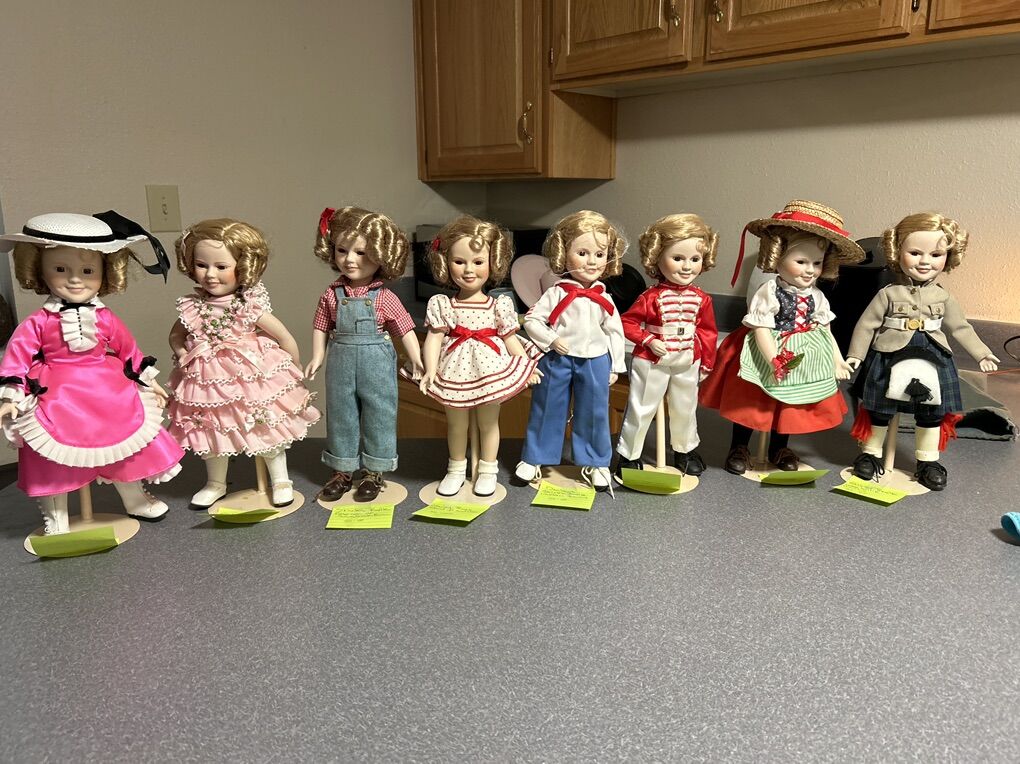 Danbury Mint Shirley Temple Doll collection