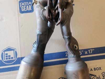OEM Exhaust Manifold with Integrated Catalytic Converters