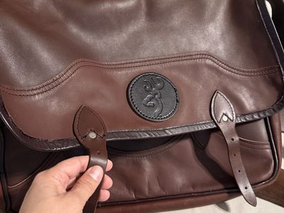 Duluth Pack Leather Book Bag