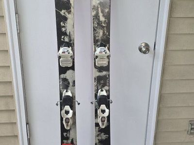 Volkl Mantra Downhill Skis with Bindings Used