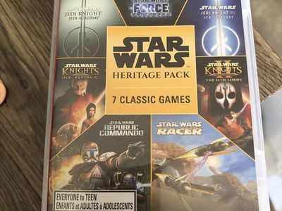 Star Wars Heritage Pack Nintendo Switch - 7 Classic Games: Jedi Knight, KOTOR, Republic Commando, Racer