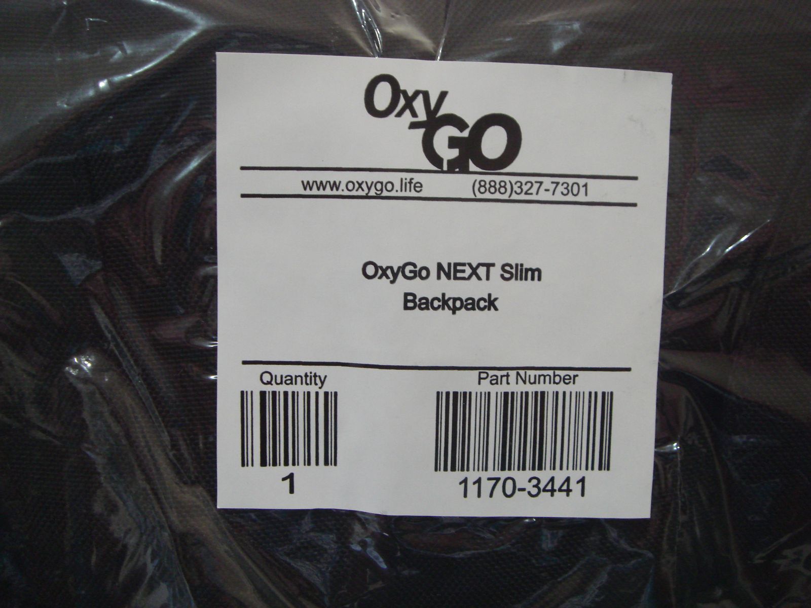 Slim Backpack for the Inogen G5 OR Rove 6 Portable Oxygen Concentrators or Machines.  Brand New in Unopened Package.